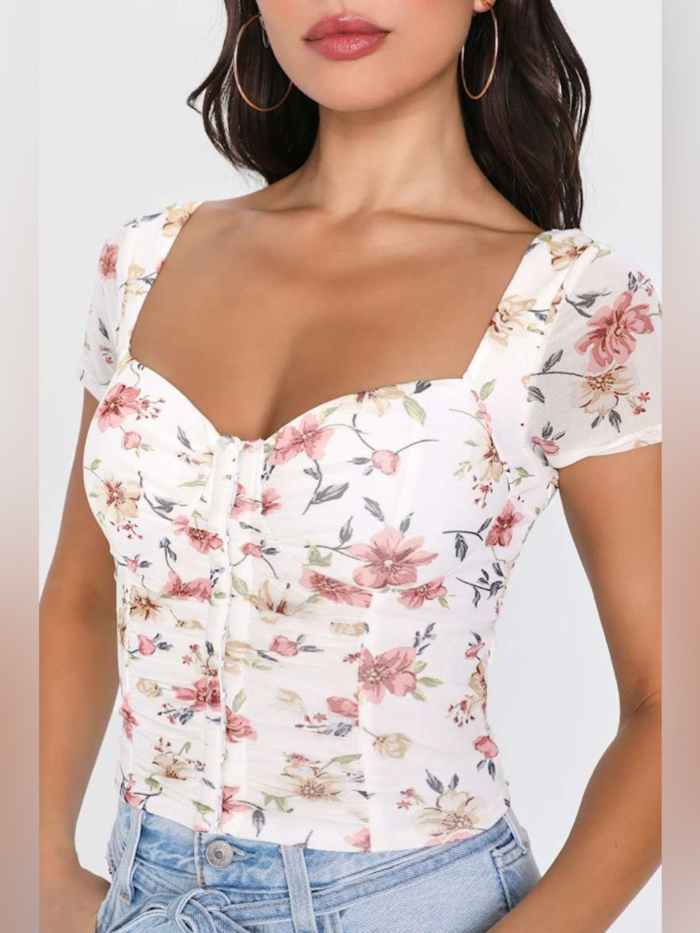 New with tags ⭐️ Lulu's Sweeter Vibes Crop Top - Picture 2 of 10